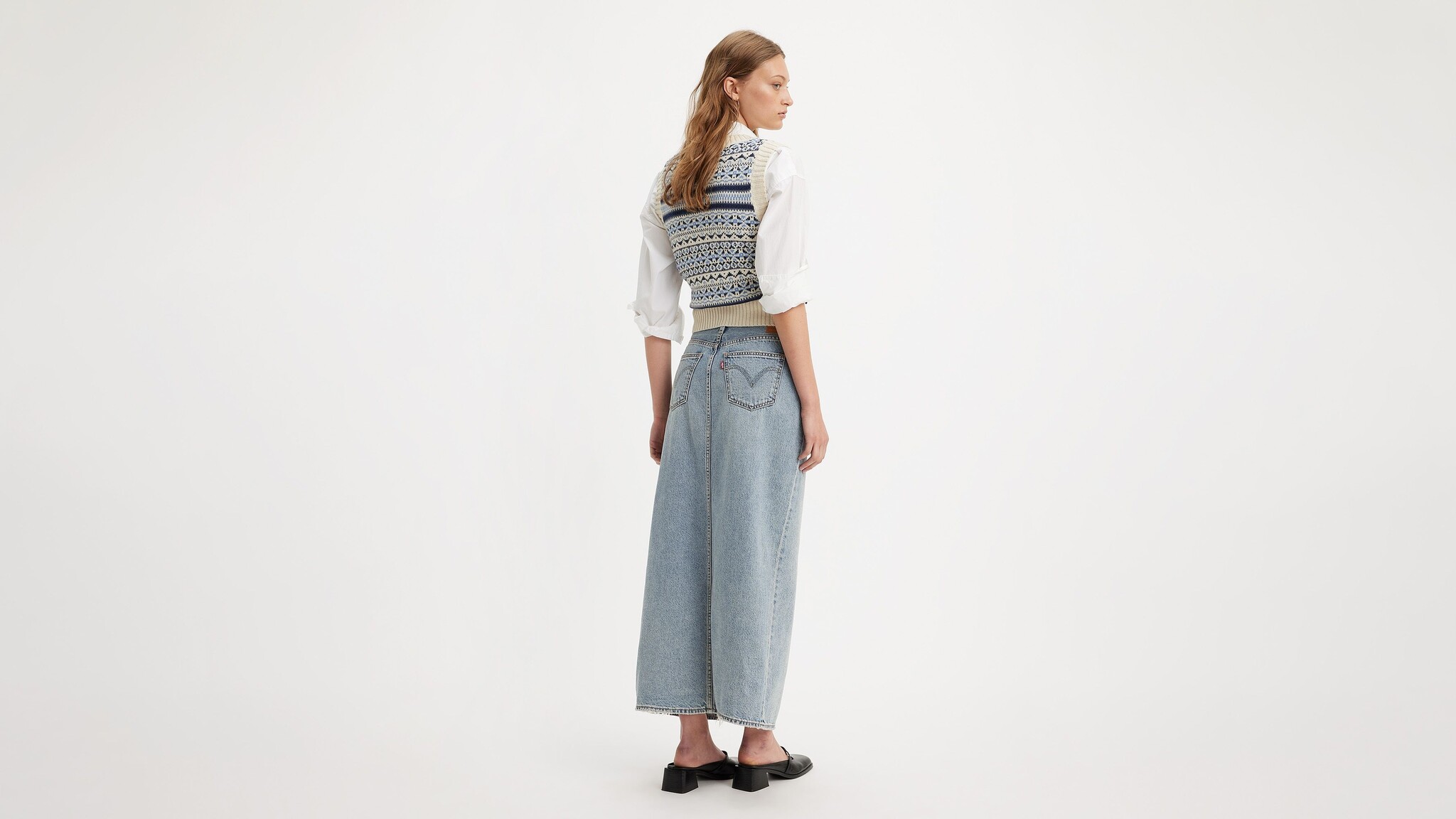 Levi's Ankle Column Skirt