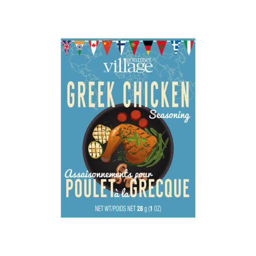 Gourmet Du Village Greek Chicken Seasoning Box