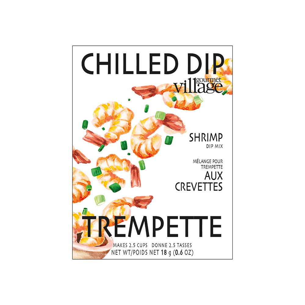 Gourmet Du Village Dip Recipe Box Shrimp