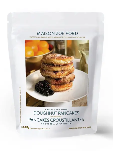 Maison Zoe Ford Crispy Cinnamon Doughnut Pancake Mix