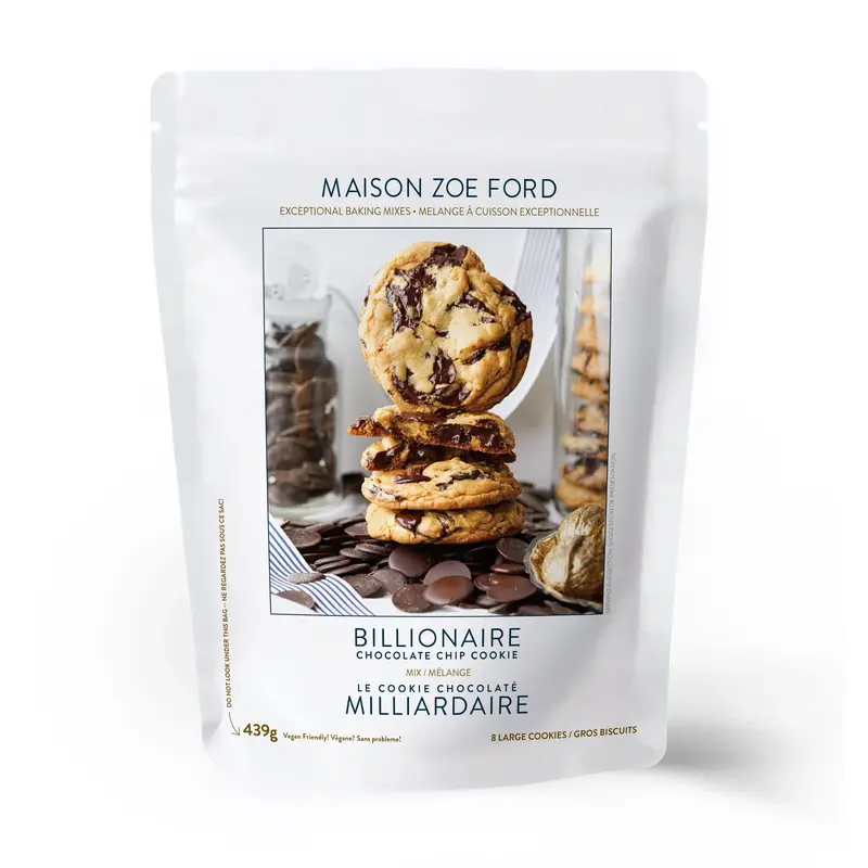 Maison Zoe Ford Billionaire Chocolate Chip Cookie Mix