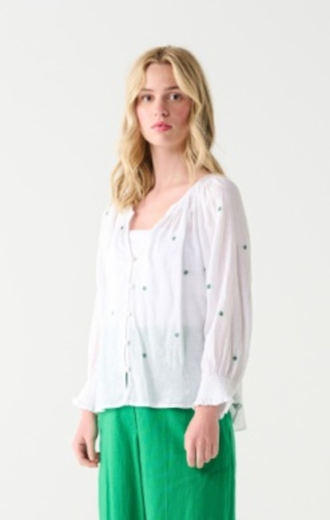 Dex Embroidered Blouse