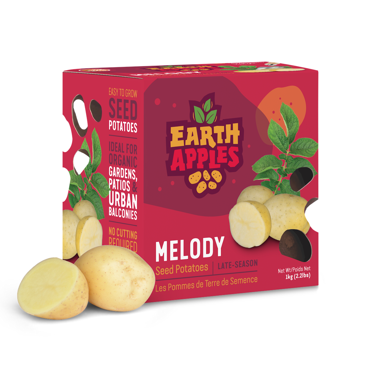 Earth Apples Melody Seed Potatoes 1kg