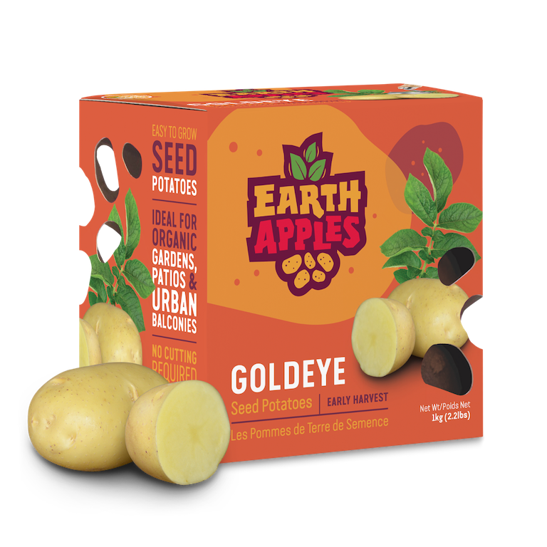 Earth Apples Goldeye Seed Potatoes 1kg