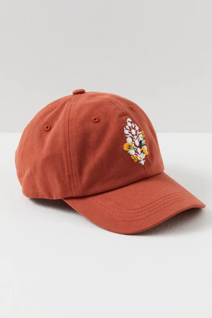 Free People Blooming Buti Baseball Hat
