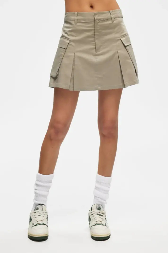 Kuwalla Cargo Mini Skirt