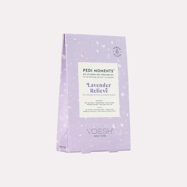 Voesh Pedi Moments Single Lavender Relieve
