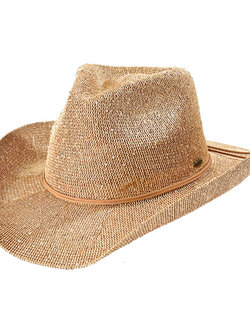 CC Cheveux Sequin Cowboy Hat