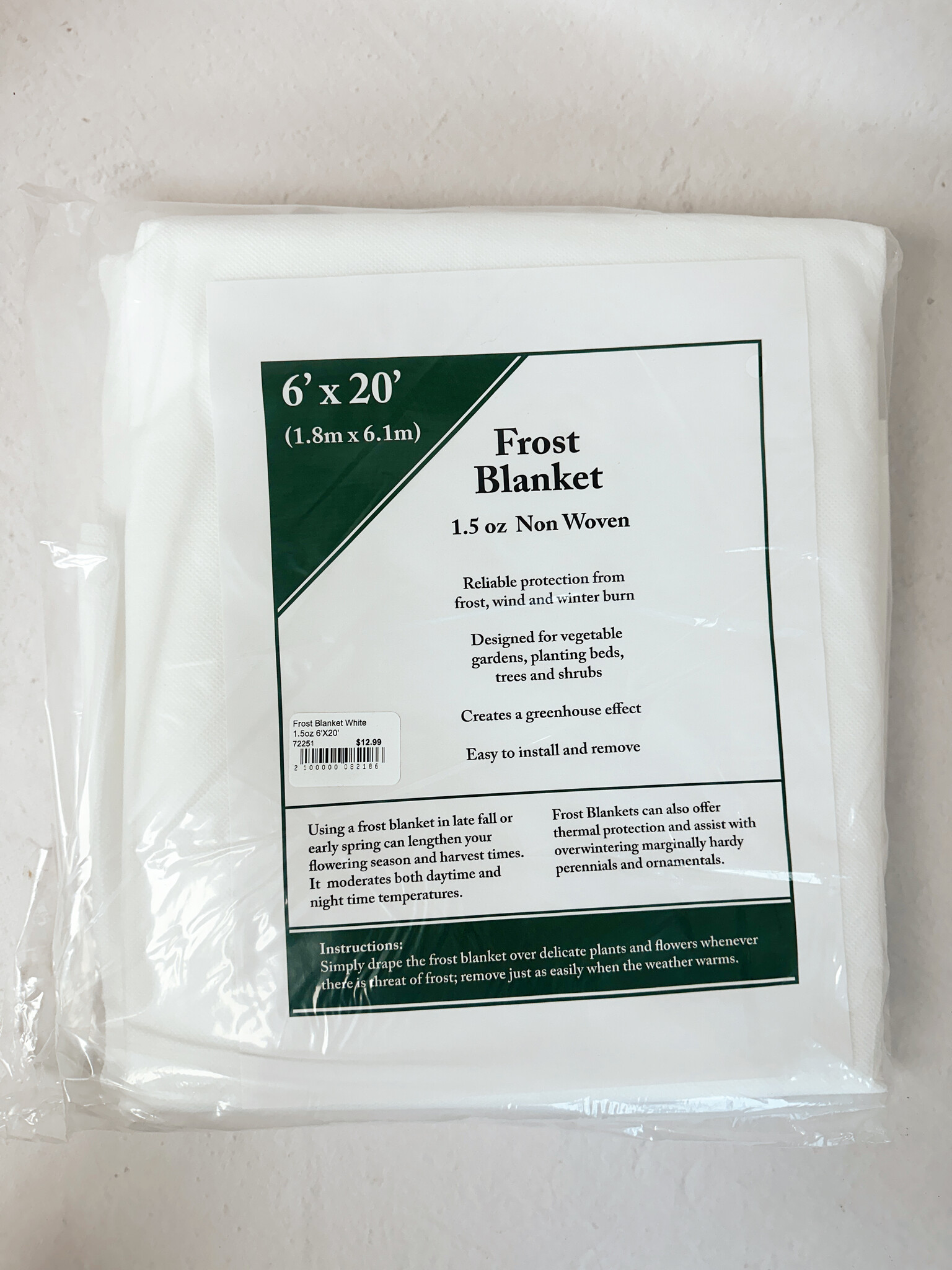 Frost Blanket White 1.5oz