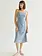 Crescent Sofia Linen Midi Dress