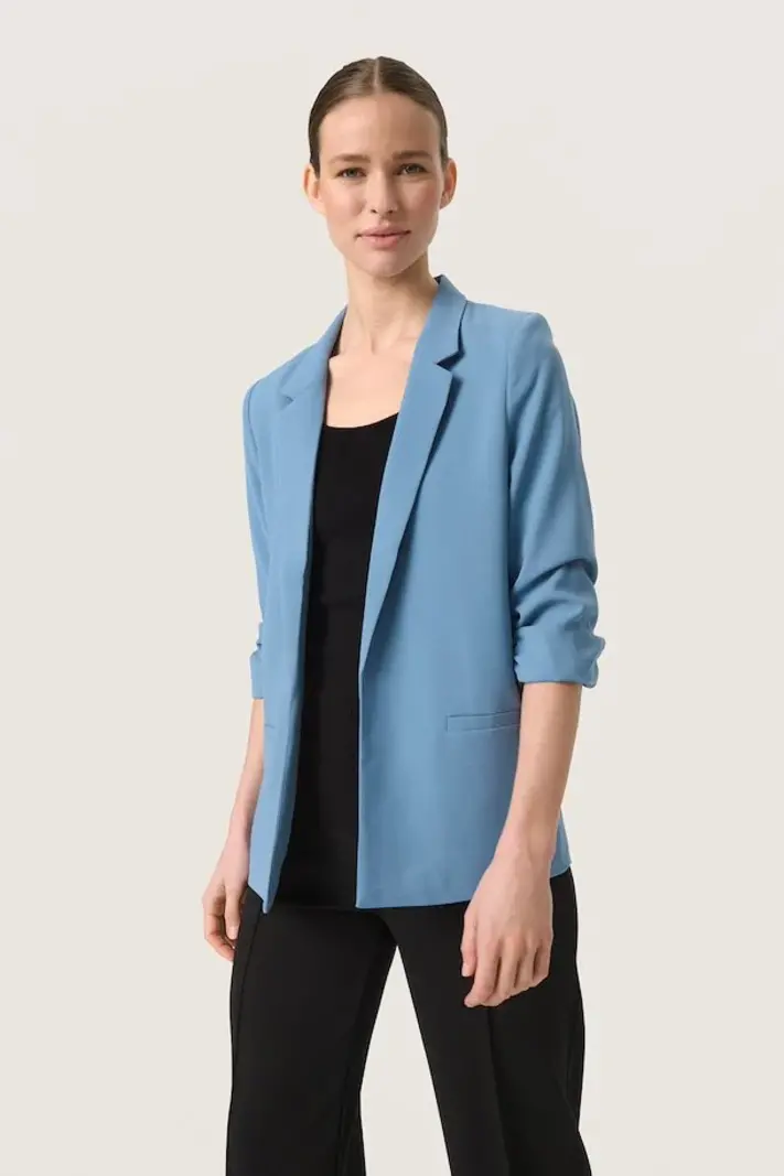 Soaked in Luxury Shirley Blazer 3/4 Sleeve