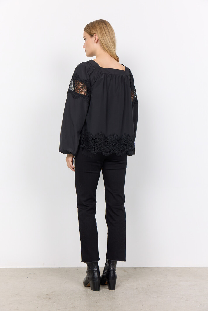 Soya Concept Netti 80 Lace Detail Blouse