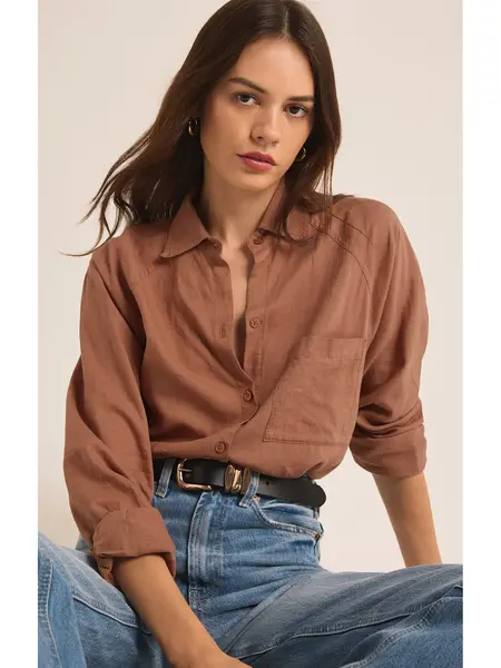 Z Supply The Perfect Linen Top