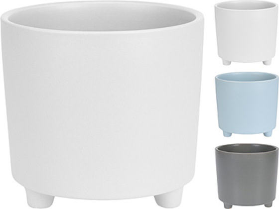 Flower Pot Porcelain With Feet