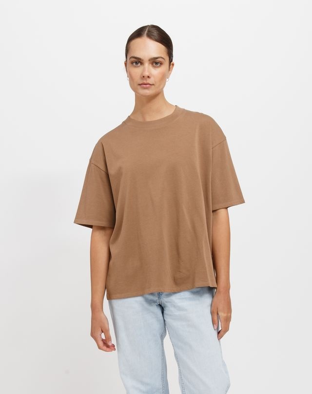Brunette The Label Boxy Tee