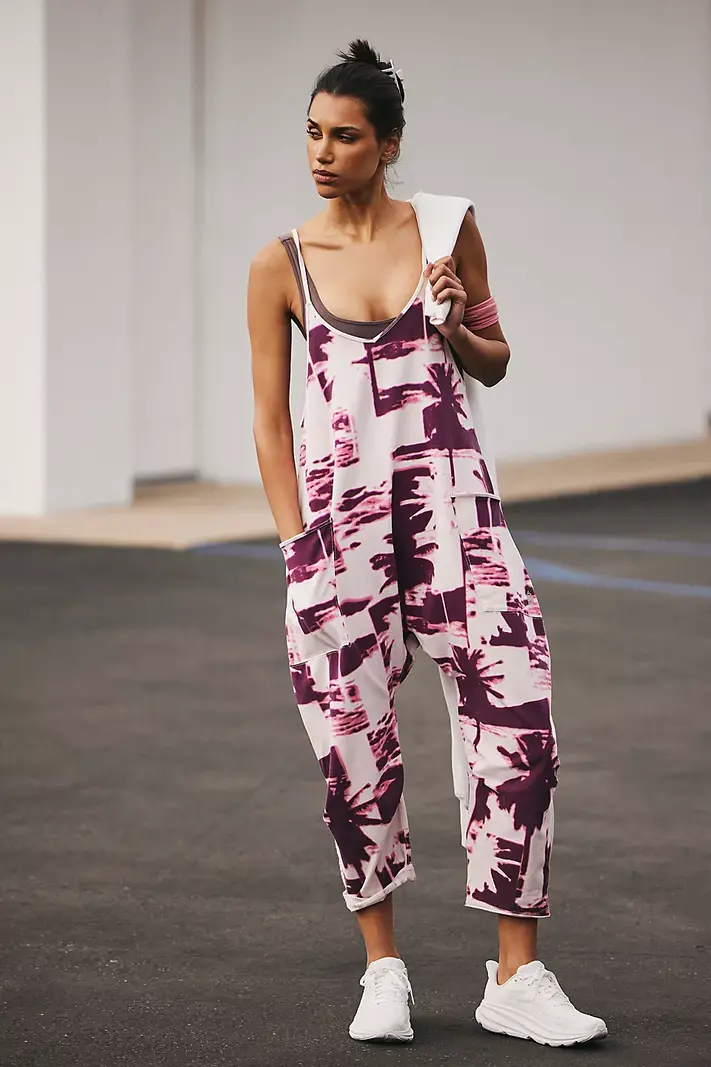 Free People Hot Shot Printed Onesie