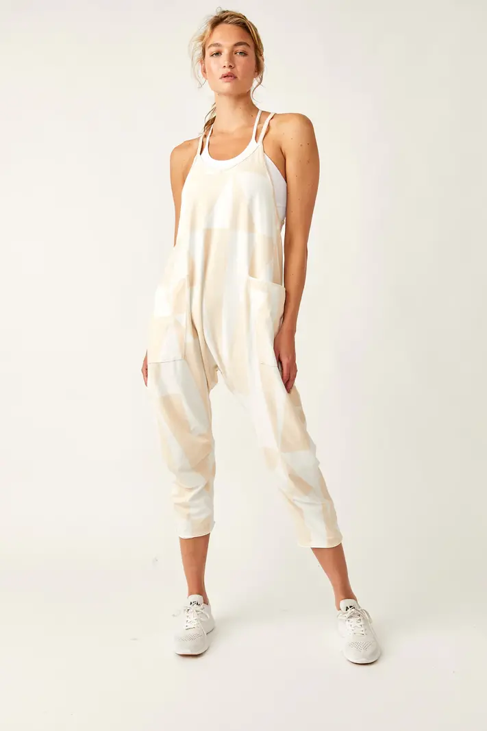 Free People Hot Shot Printed Onesie