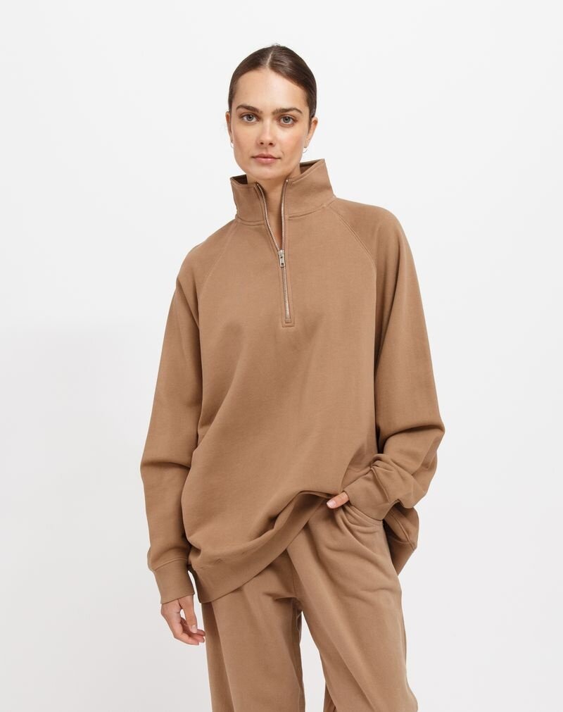 Brunette The Label Not Your Boyfriends 1/2 Zip