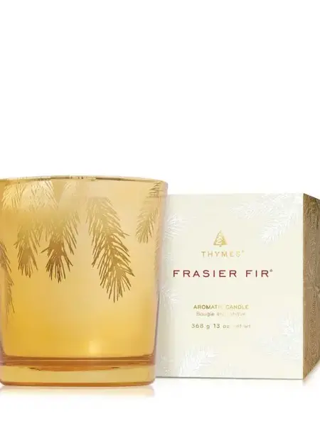 Thymes Gilded Poured Candle Frasier Fir 13oz
