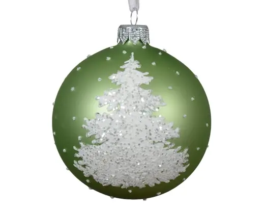 Snowy Tree Bauble