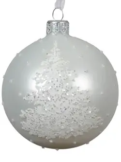 Snowy Tree Bauble
