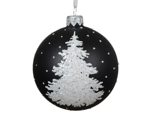 Snowy Tree Bauble