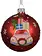 Christmas Car Bauble Red