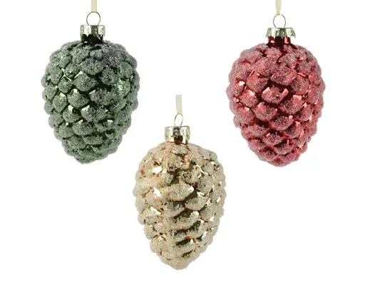 Glass Pinecone