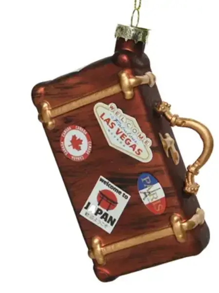 Suitcase Ornament