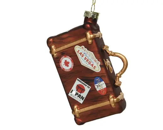 Suitcase Ornament