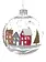 Clear Bauble Winter Village