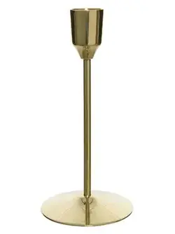 Candleholder Brass Gold