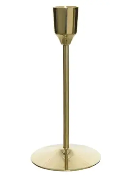 Candleholder Brass Gold