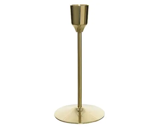 Candleholder Brass Gold