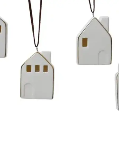 Porcelain House Ornament