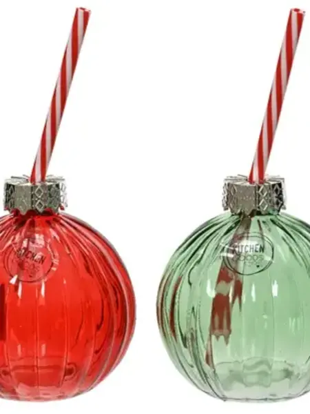 Bauble Drinking Jar