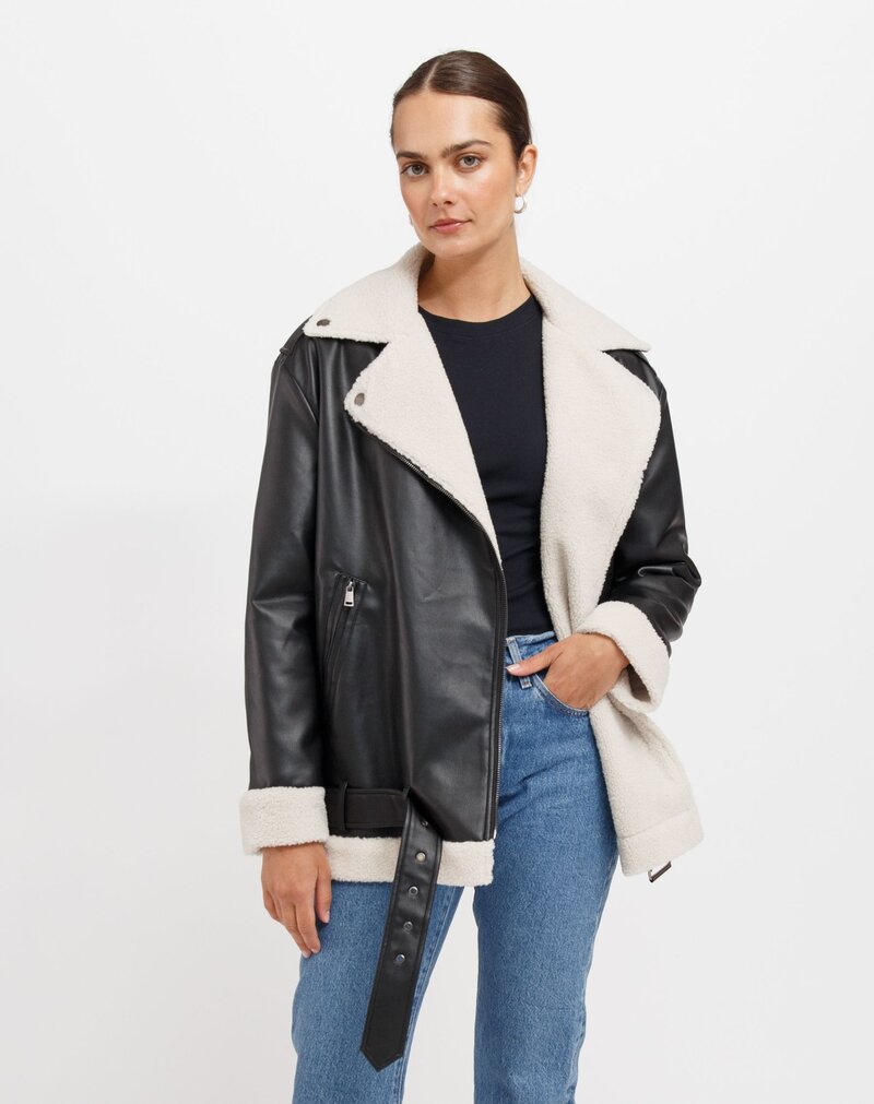 Brunette The Label Florence 2.0 VL Jacket Faux Shearling