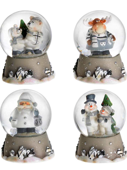 Water Globe Assorted Figurines