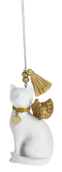 Ganz Cat Angel Ornament