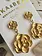 Pika & Bear Kiss From A Rose Double Rose Drop  Earring Gold