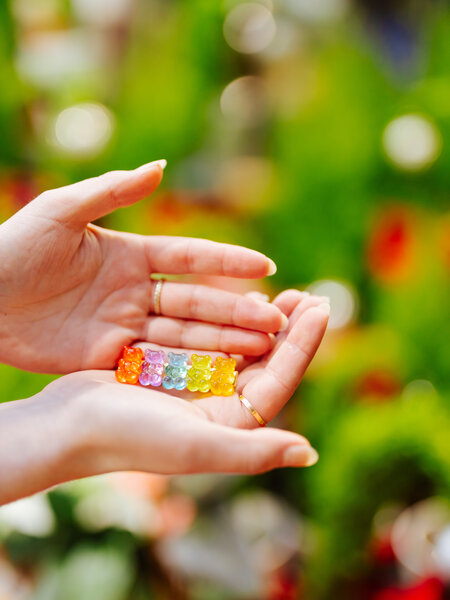 Dutch Growers Hair Clip Gummy Bear 2 Pack