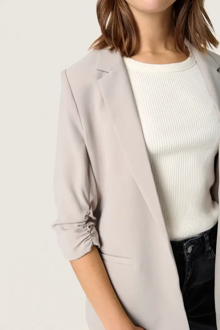 Soaked in Luxury Shirley Blazer 3/4 Sleeve