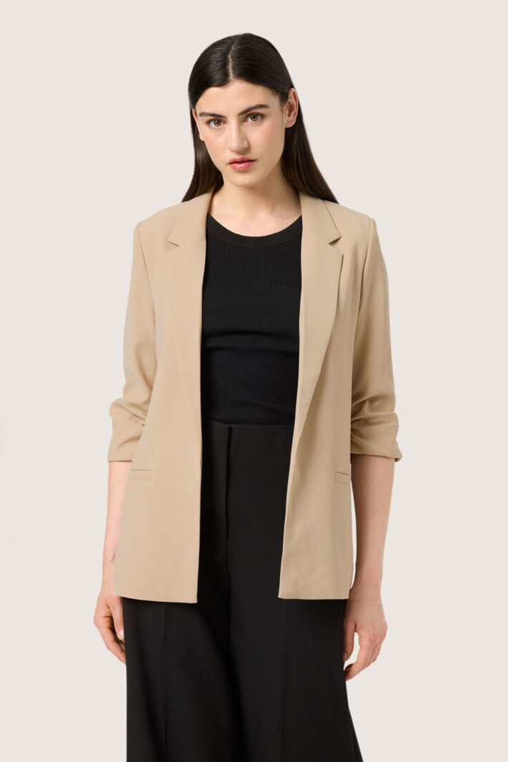 Soaked in Luxury Shirley Blazer 3/4 Sleeve