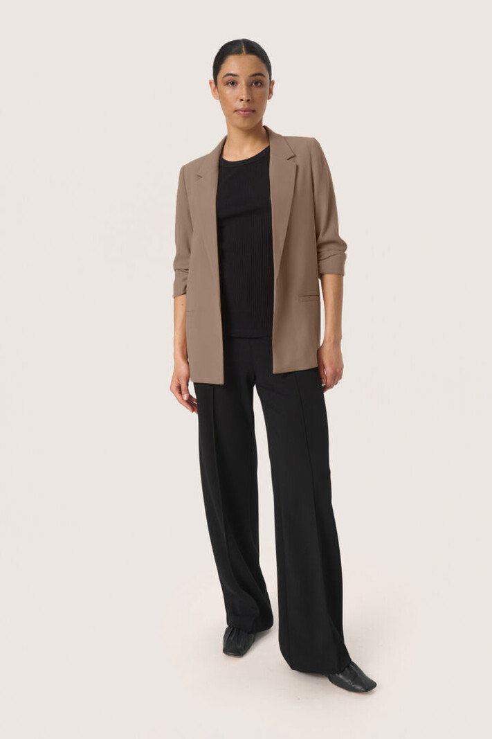 Soaked in Luxury Shirley Blazer 3/4 Sleeve