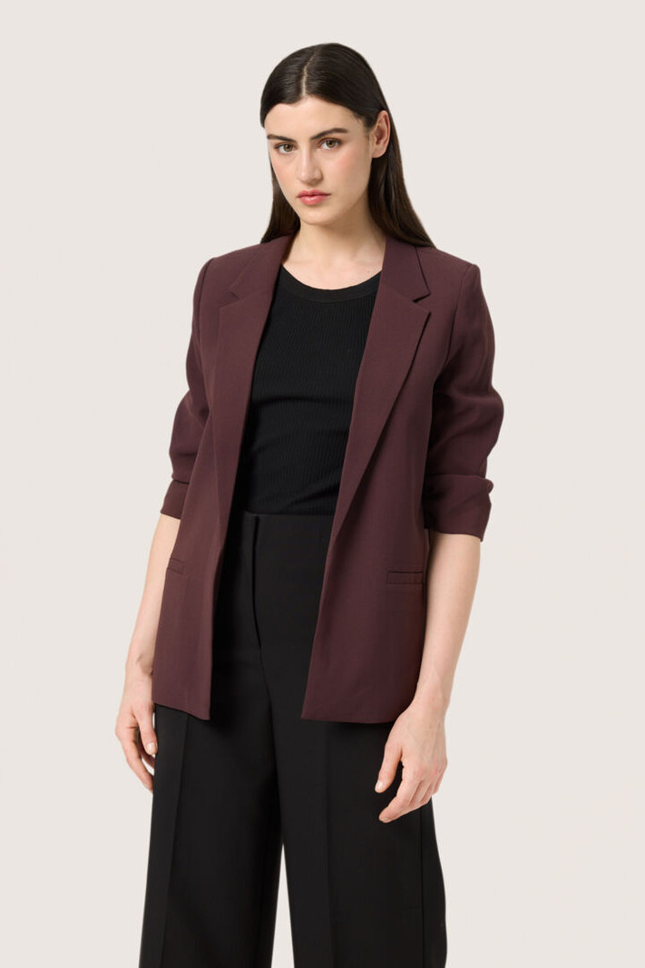 Soaked in Luxury Shirley Blazer 3/4 Sleeve