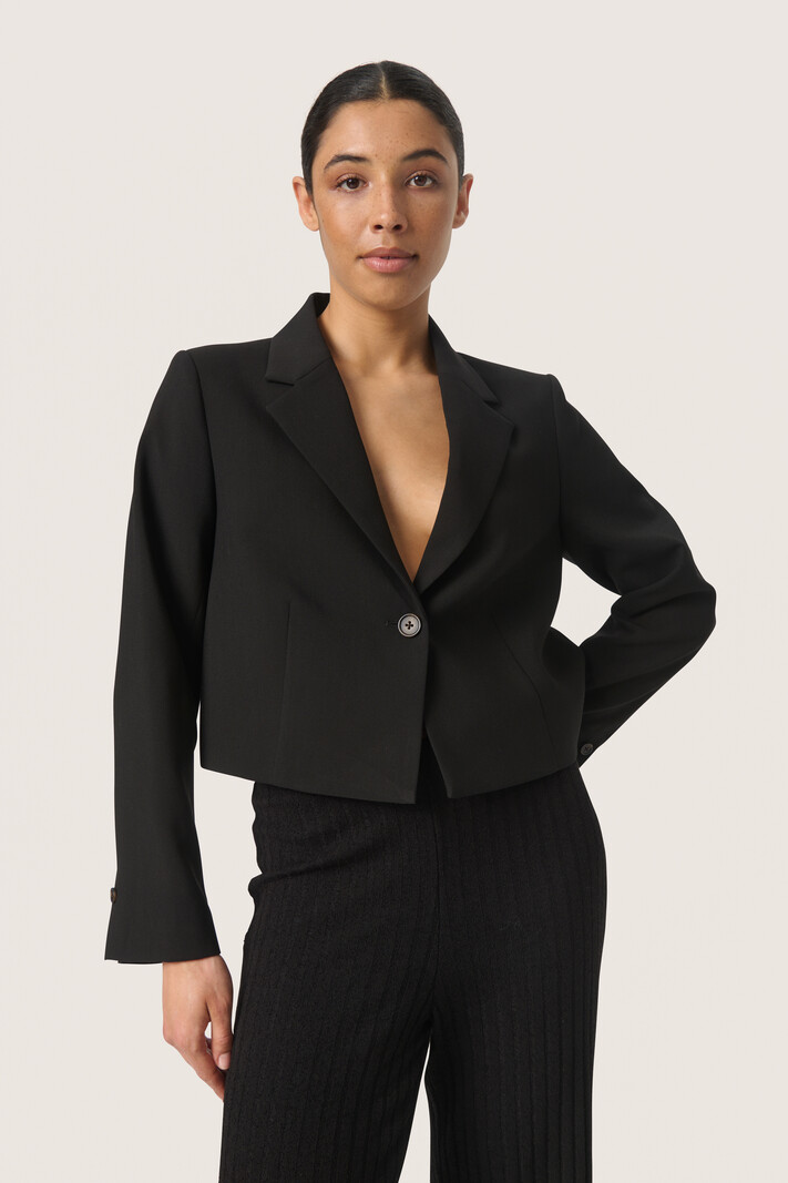 Soaked in Luxury Corinne Cropped Blazer