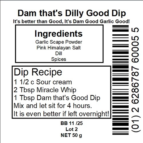 Dam That's Dilly Good Dip