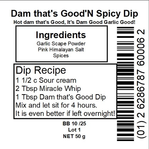 Dam That's Good 'n' Spicy Dip
