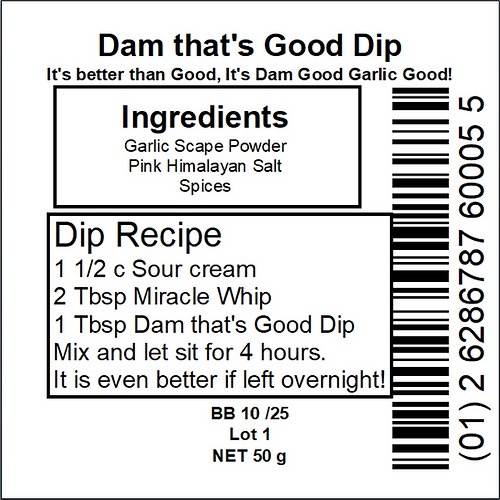 Dam That's Good Dip