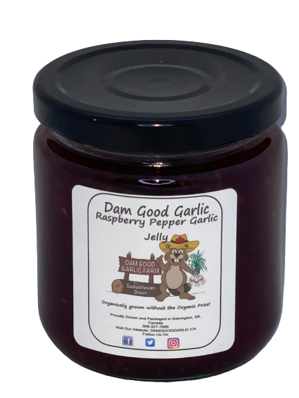 Raspberry Pepper Garlic Jelly 250ml